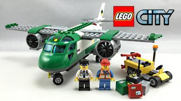 LEGO city 60101 airport cargo plane vliegtuig luchthaven beschikbaar voor biedingen