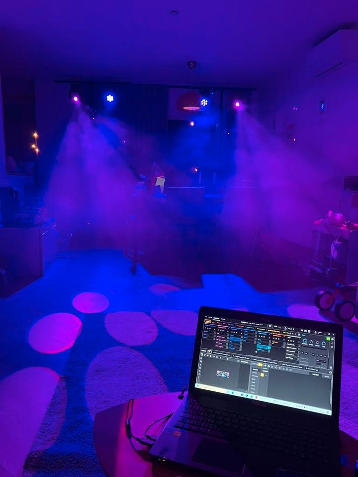 Unieke Licht en Rookeffecten te Huur, Muziek en Instrumenten, Licht en Laser, Gebruikt, Licht, Ophalen