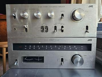 Vintage JVC JA-S11 Stereo Amplifier & JT-V11 Tuner (AM/FM) beschikbaar voor biedingen