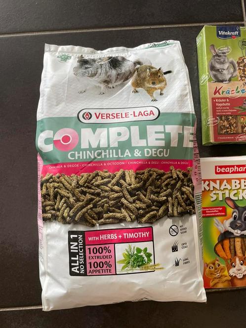 Chinchilla nourritures/snack/entretien, Animaux & Accessoires, Nourriture pour Animaux, Rongeur ou Lapin