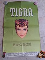 Vintage Tigra poster, Verzamelen, Merken en Reclamevoorwerpen, Ophalen of Verzenden