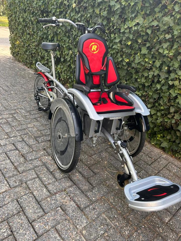 Vélo de moto en fauteuil roulant O Pair Heinzmann, Vélos & Vélomoteurs, Vélos | Vélos pliables, Comme neuf, Autres marques, Partiellement pliable