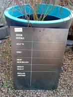 Zwart krijtbord Moortgat groep, Verzamelen, Biermerken, Verzenden, Zo goed als nieuw