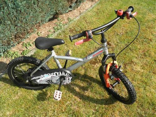Kinderfietsje MONSTERTRUCK 16 " Rijklaar!!, Fietsen en Brommers, Fietsen | Kinderfietsjes, Zo goed als nieuw, 16 tot 20 inch, Ophalen