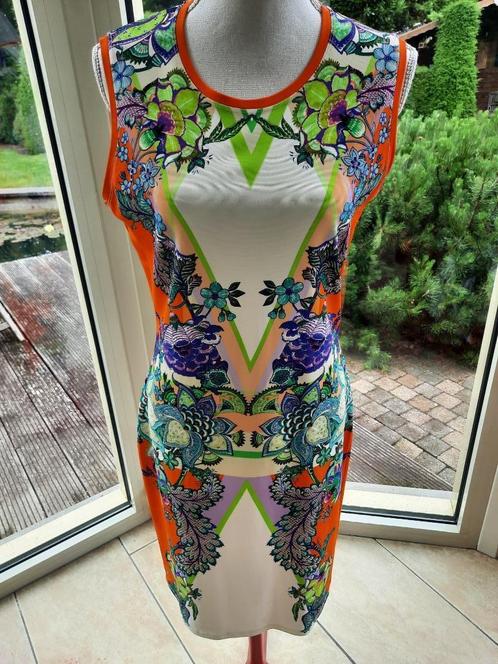 Charmante jurk Roberto CAVELLI - S/M, Kleding | Dames, Jurken, Zo goed als nieuw, Maat 38/40 (M), Overige kleuren, Knielengte