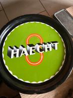 Emaille plateau haecht 8, Verzamelen, Biermerken, Ophalen, Gebruikt, Reclamebord, Plaat of Schild, Overige merken