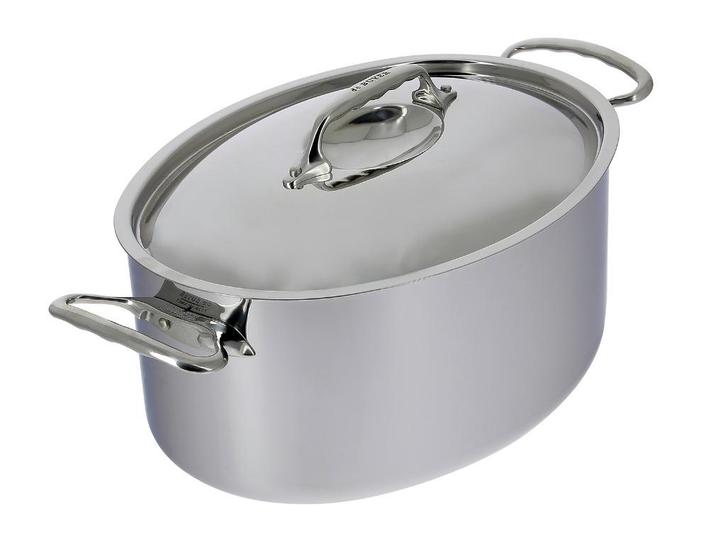 De Buyer Ovale Kookpan 30cm +deksel | Reeks Affinity | Nieuw, Huis en Inrichting, Keuken | Potten en Pannen, Nieuw, Kookpan of Snelkookpan