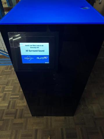 Verlichte display meubels met tablet. 3x, Moins de 100 cm, Synthétique, Enlèvement, Utilisé