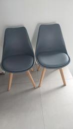 Chaises grises - Style scandinave, Maison & Meubles, Bois, Gris, Comme neuf, Deux