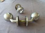 Deurklink (voordeur), Doe-het-zelf en Bouw, Hang- en Sluitwerk, Ophalen of Verzenden, Zo goed als nieuw, Inox, Klink of Kruk
