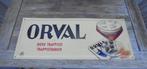 Orval reclame, Ophalen of Verzenden, Gebruikt, Reclamebord