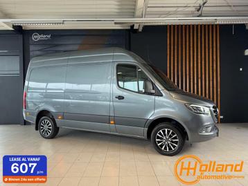 Mercedes Sprinter V6 319 3.0 CDI L2H2 EURO6|LED| Widescreen|, Autos, Argent ou Gris, Achat, Entreprise, 3 places