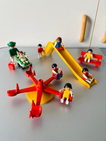 🍄 Playmobil 3416  (Vintage 1981)  Speeltuin beschikbaar voor biedingen
