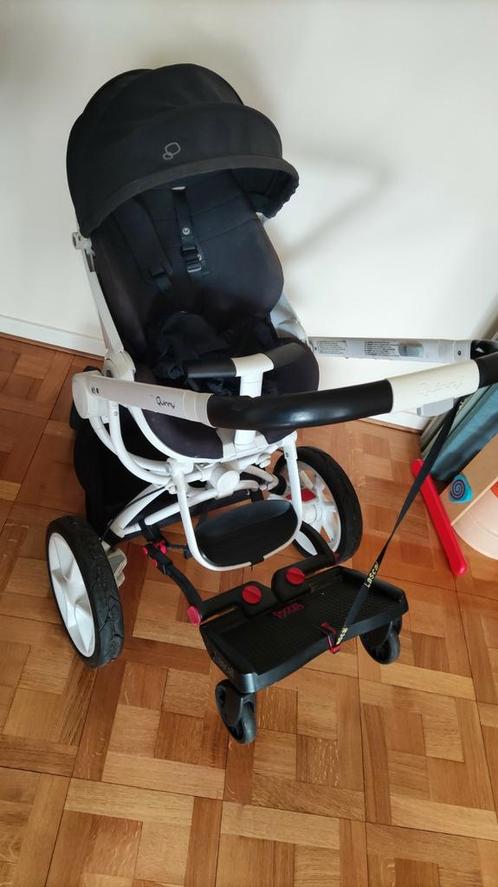 Quinny Moodd 3 in 1 combi black kinderwagen, Maxi cosi, Kinderen en Baby's, Kinderwagens en Combinaties, Zo goed als nieuw, Combiwagen