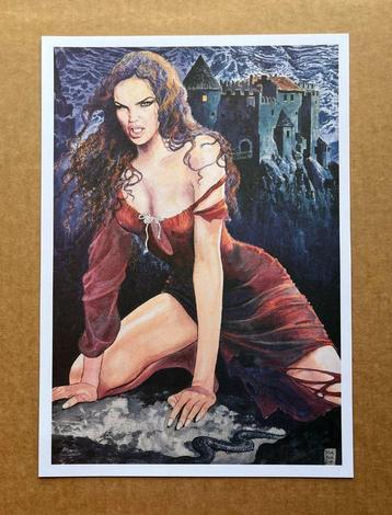 Manara - Kunstillustratie - Xenia de nimf van de Dolomieten beschikbaar voor biedingen