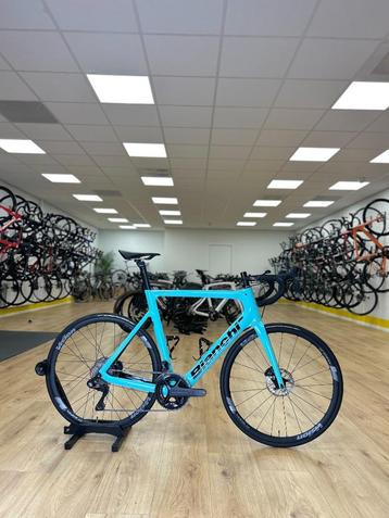 Bianchi Aria E-Bike Di2 Carbon Disc Racefiets, Enlèvement ou Envoi, Comme neuf