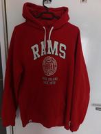 Dames hoodie - merk: Rams - maat: L (valt ruim), Comme neuf, Taille 42/44 (L), Rouge, Enlèvement ou Envoi