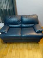 Lederen tweezit zetel gratis op te halen, Ophalen, Gebruikt