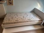 Eénpersoonsbed, lattenbodem, matras & bedlade, Ophalen, Gebruikt