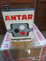 oude lege antar molygrafiet oliekan, Verzamelen, Merken en Reclamevoorwerpen, Verzenden, Gebruikt, Overige typen