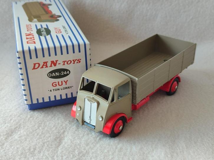 Dinky Toys DAN-TOYS _ GUY „VRACHTWAGEN van 4 ton” _ DAN-244, Hobby en Vrije tijd, Modelauto's | 1:43, Zo goed als nieuw, Bus of Vrachtwagen