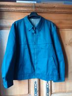 Veste courte bleue marine Style Harrington Vintage Taille L, Bleu, Porté, Enlèvement ou Envoi, Taille 52/54 (L)