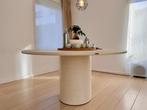 Bogard mortex tafel, rond 150cm, Oat kleur, Ophalen, Overige materialen, Ibiza, nature, Rond