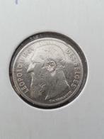 Leopold2 50centiemen 1909 Fr.zilver mooi verzamelmunt, Timbres & Monnaies, Monnaies | Pays-Bas, Enlèvement ou Envoi