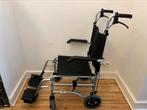Fauteuil roulant pliant de transit: léger 9 kg!, Ophalen, Inklapbaar, Nieuw