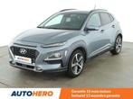 Hyundai KONA 1.0 TGDI Premium 2WD (bj 2018), Auto's, Zwart, 1350 kg, 120 pk, Leder