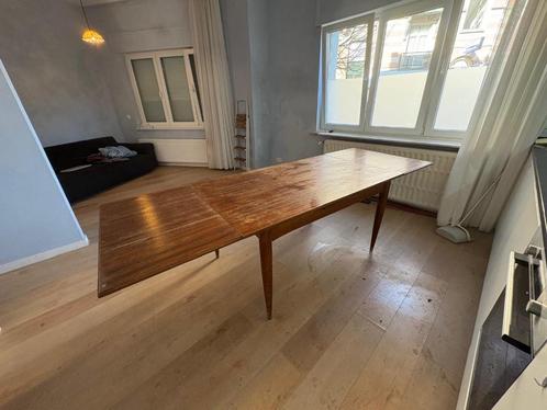 Mid century tafel, Huis en Inrichting, Tafels | Eettafels, Gebruikt, 50 tot 100 cm, 150 tot 200 cm, Vijf personen of meer, Rechthoekig