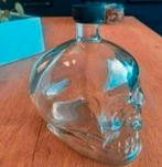 Glazen skull fles 75cl, Huis en Inrichting, Ophalen of Verzenden