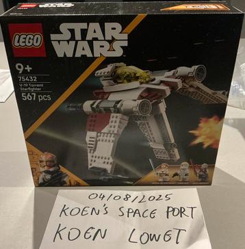 Lego Star Wars 75432 V-19 Torrent starfighter beschikbaar voor biedingen