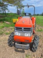 Kubota mini tractor + paletvork + cyclomaaier 24PK, Overige merken, Gebruikt, Ophalen