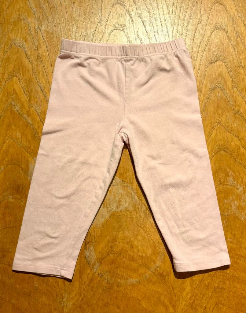 Zeeman legging - Lichtroze, 95% katoen, lengte 40 cm, Kinderen en Baby's, Babykleding | Maat 86, Gebruikt, Meisje, Broekje, Ophalen of Verzenden