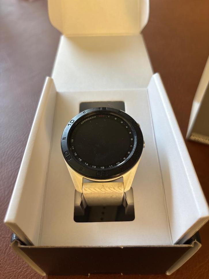 Golf horloge Garmin Approach wit S60, Sport en Fitness, Golf, Gebruikt, Overige typen, Overige merken, Ophalen of Verzenden