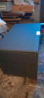 grand coffre de jardin tokyo wicker line 100x60x60, Jardin & Terrasse, Accessoires mobilier de jardin, Enlèvement, Utilisé