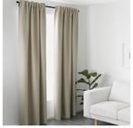 10 Beige verduisterende overgordijnen, Ophalen, 100 tot 150 cm, 200 cm of meer, Beige
