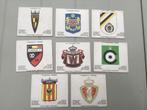 8 kaartjes emblemen voetbalploegen prenten chromos, Verzamelen, Ophalen of Verzenden, Gebruikt