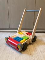 PlanToys Loopwagen/Blokkenkar, Kinderen en Baby's, Ophalen, Gebruikt