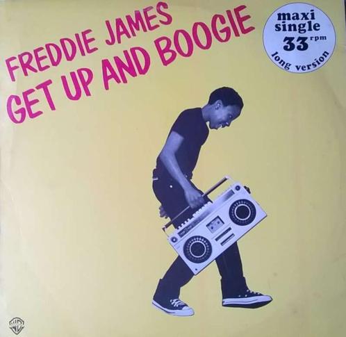 MAXI SINGLE - Freddie James – Get Up And Boogie (Long Versio, CD & DVD, Vinyles Singles, Comme neuf, Maxi single, R&B et Soul