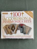 100 Accordeon & Harmonika Hits 4 cd box, Cd's en Dvd's, Cd's | Instrumentaal, Ophalen of Verzenden, Nieuw in verpakking, Boxset