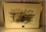 Mooie Moderne Litho 'Muziekinstrumenten' - gesigneerd, Antiek en Kunst, Kunst | Litho's en Zeefdrukken, Ophalen of Verzenden