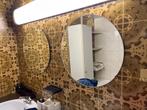 Spiegels, Huis en Inrichting, Woonaccessoires | Spiegels, Ophalen, Rond, Zo goed als nieuw, Minder dan 100 cm