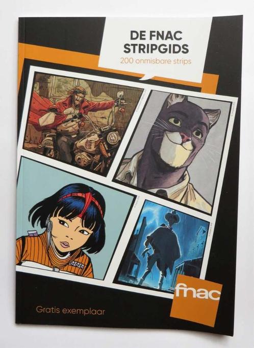 De Fnac Stripgids + extra prent (2018), Boeken, Stripverhalen, Zo goed als nieuw, Eén stripboek, Ophalen of Verzenden