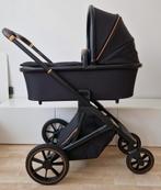 Combi kinderwagen Qute Q-rider Nero met accessoires, Kinderen en Baby's, Kinderwagens en Combinaties, Zo goed als nieuw, Verstelbare duwstang