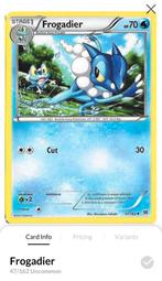 Gezocht froakie, frogadier, greninja pokemon kaarten, Hobby en Vrije tijd, Verzamelkaartspellen | Pokémon, Ophalen of Verzenden