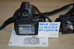 Nikon D3000 avec objectif 18-55 DX. Rarement utilisé, TV, Hi-fi & Vidéo, Appareils photo numériques, Enlèvement ou Envoi, Comme neuf