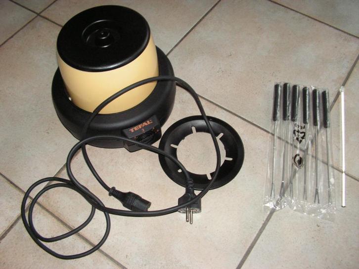 Fondueset Tefal., Elektronische apparatuur, Fonduesets, Zo goed als nieuw, Fondueset, Elektrisch, Ophalen of Verzenden