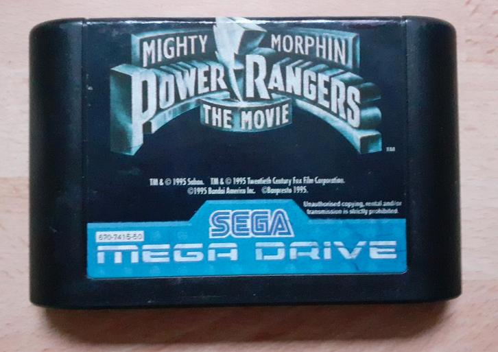 Power rangers the movie, Games en Spelcomputers, Games | Sega, Gebruikt, Mega Drive, Vechten, Ophalen of Verzenden